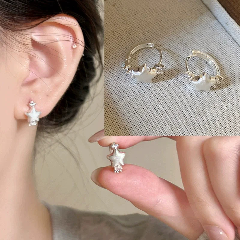 Boucles d’Oreilles Géométriques Velora – Argent 925 (Copie)
