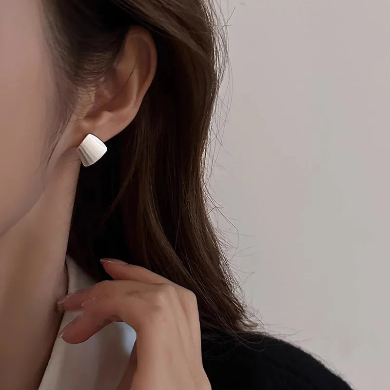 Boucles d’Oreilles Géométriques Velora – Argent 925 (Copie)