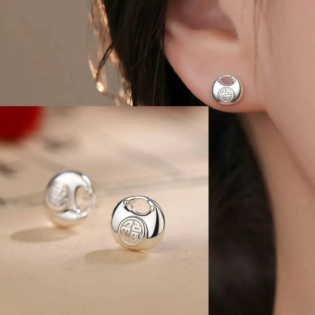 Boucles d’Oreilles Géométriques Velora – Argent 925 (Copie)