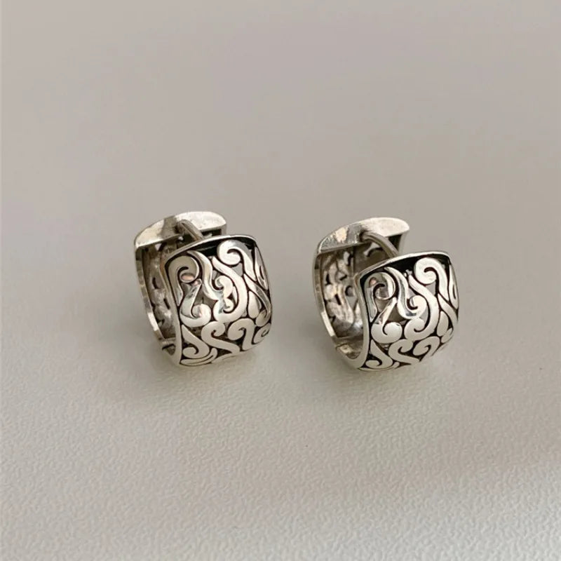 Boucles d’Oreilles Géométriques Velora – Argent 925 (Copie)