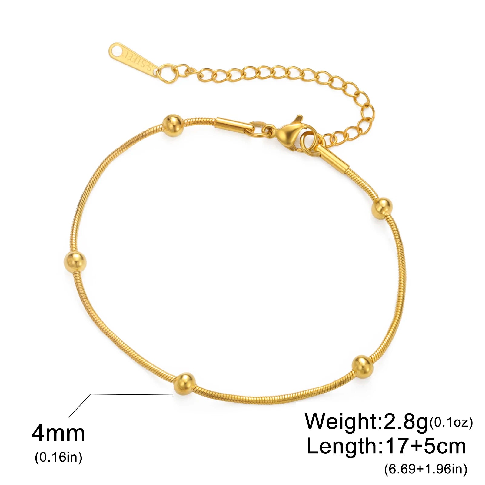 Bracelet Velora – Chaîne Dorée Twist

Bracelet moderne en acier inoxydable couleur or au design chaîne torsadée élégant. Un bijou minimaliste et tendance, parfait pour sublimer vos tenues au quotidien ou lors d’occa
