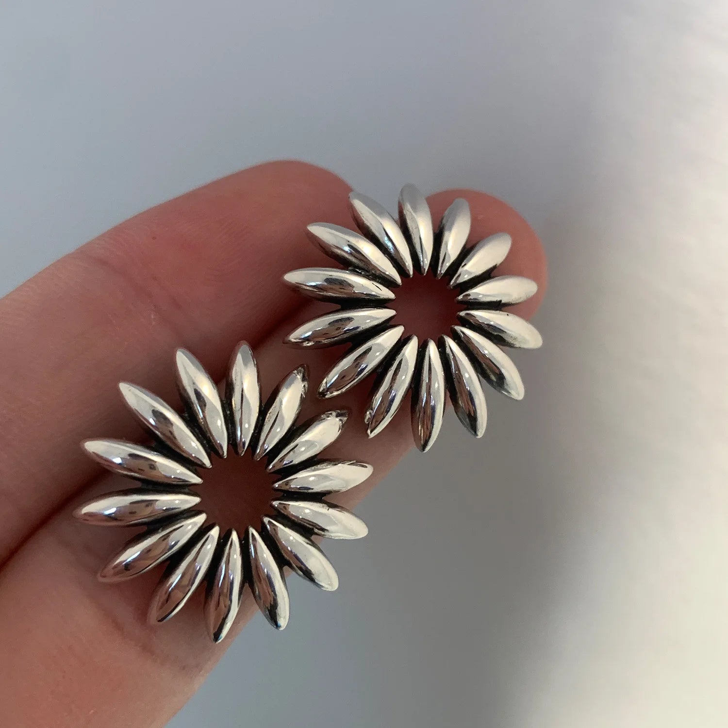 Boucles d’Oreilles Géométriques Velora – Argent 925 (Copie)