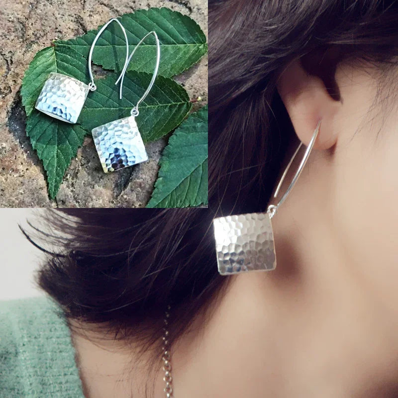 Boucles d’Oreilles Géométriques Velora – Argent 925 (Copie)