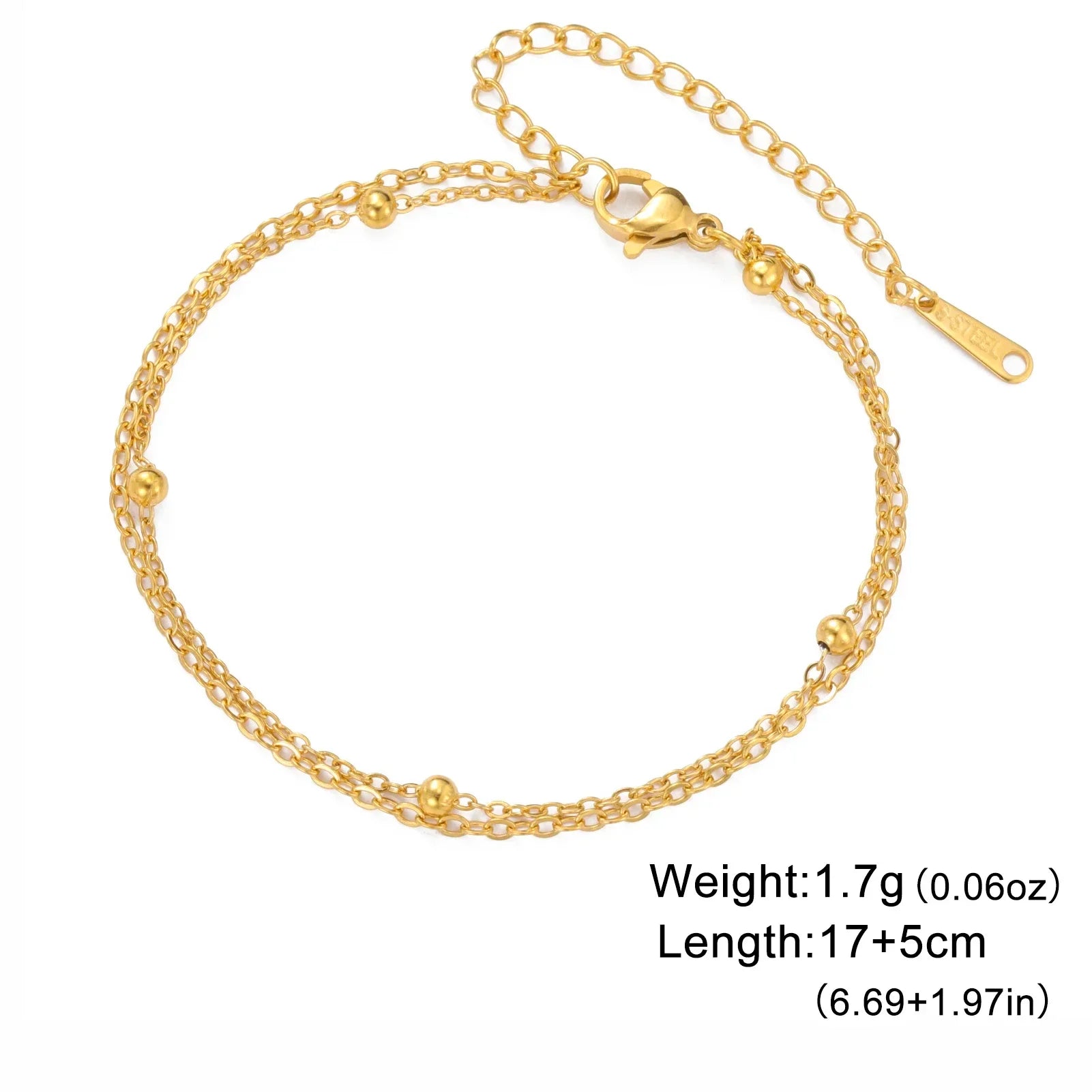 Bracelet Velora – Chaîne Dorée Twist

Bracelet moderne en acier inoxydable couleur or au design chaîne torsadée élégant. Un bijou minimaliste et tendance, parfait pour sublimer vos tenues au quotidien ou lors d’occa