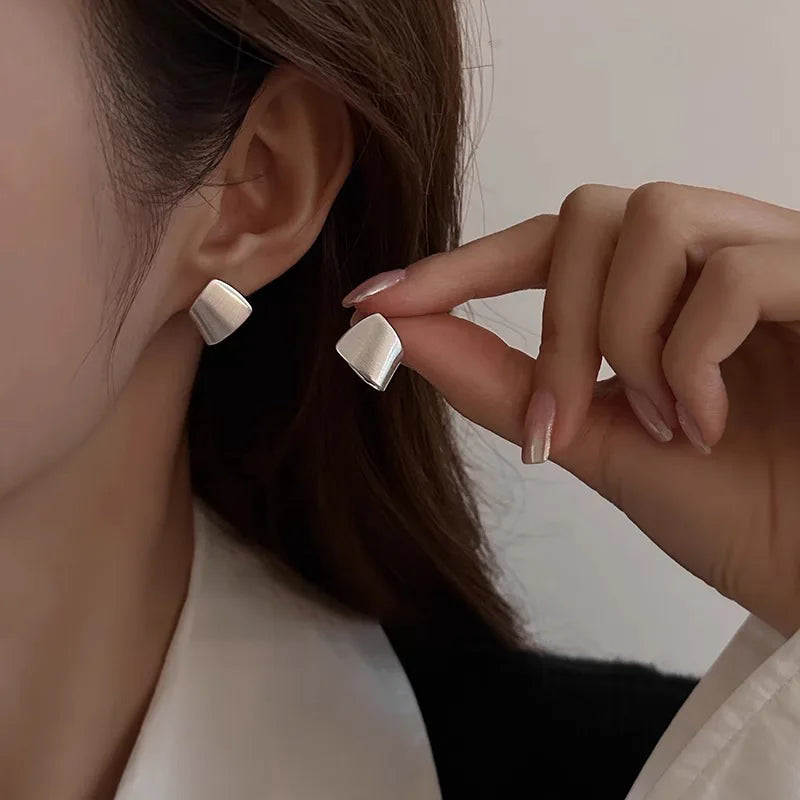 Boucles d’Oreilles Géométriques Velora – Argent 925 (Copie)