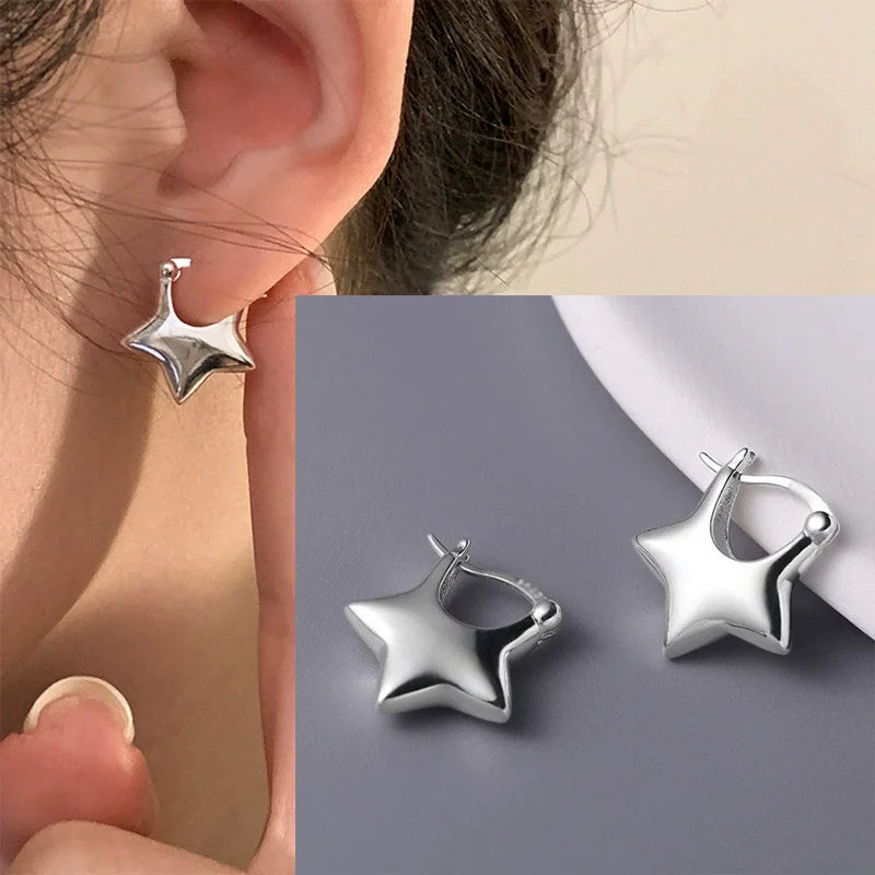 Boucles d’Oreilles Géométriques Velora – Argent 925 (Copie)