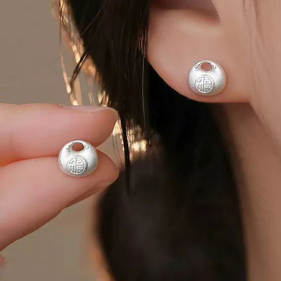 Boucles d’Oreilles Géométriques Velora – Argent 925 (Copie)