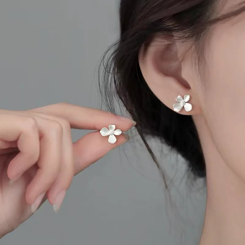 Boucles d’Oreilles Géométriques Velora – Argent 925 (Copie)