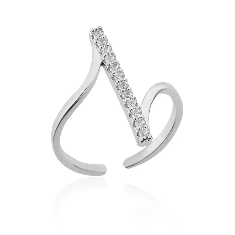 Bague Géométrique Velora – Dorée Acier Inoxydable