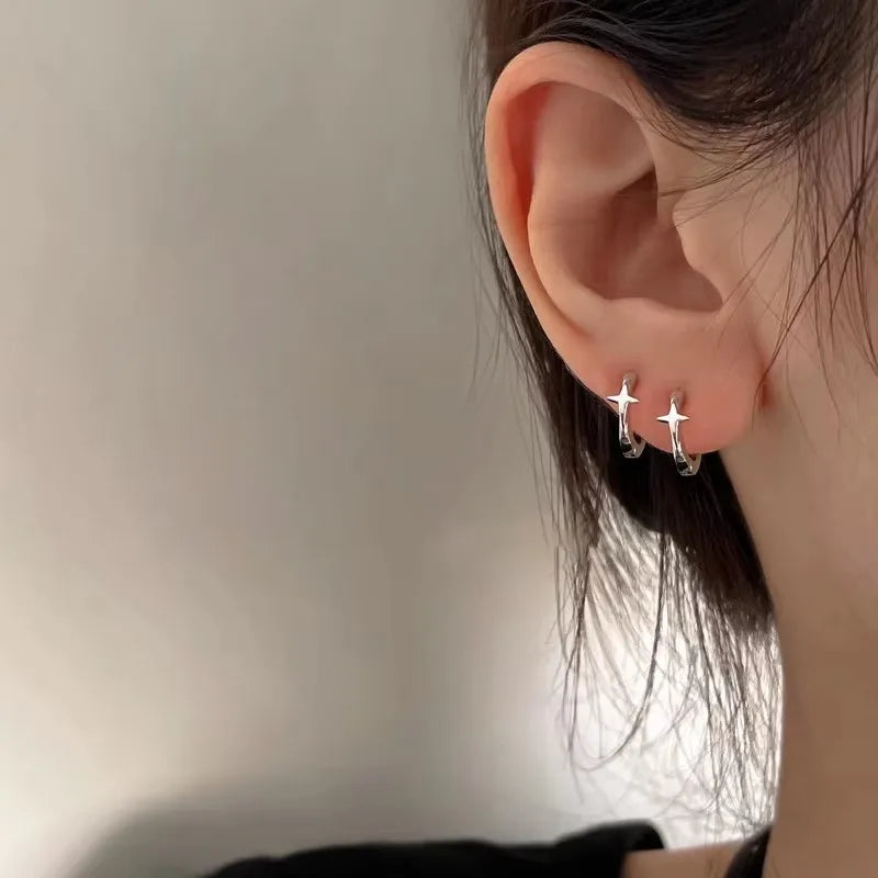 Boucles d’Oreilles Géométriques Velora – Argent 925 (Copie)