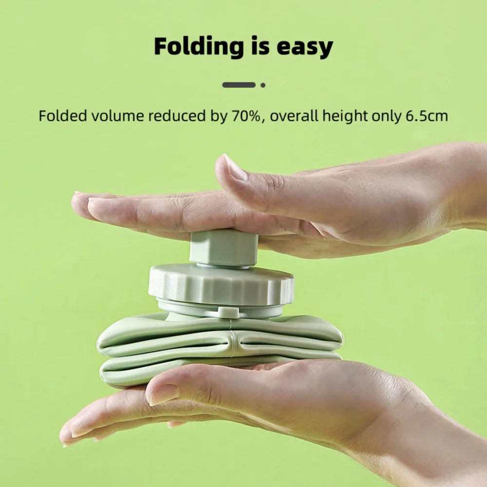 Gourde Pliable en Silicone 600 ml – Bouteille Réutilisable en Silicone Alimentaire (FDA), Portable pour Randonnée, Voyage, Fitness